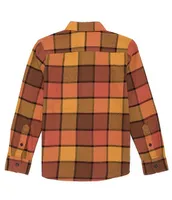 Volcom Big Boys 8-20 Long Sleeve Caden Plaid Flannel Shirt