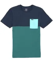 Volcom Big Boys 8-20 Short Sleeve Blockstone T-Shirt