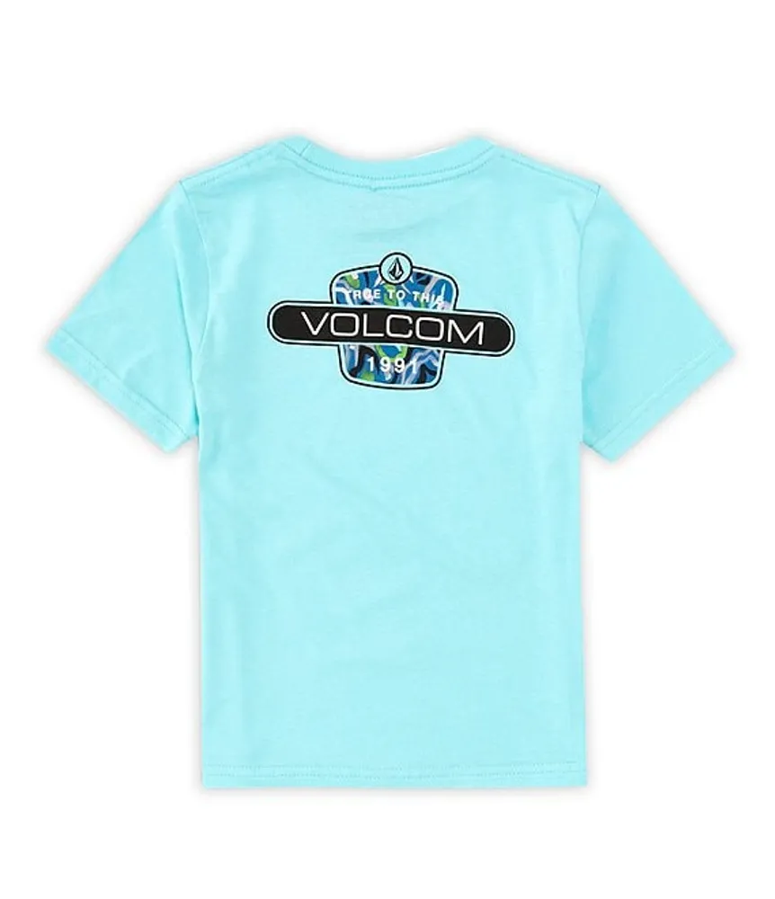 Volcom Little Boys 2T-7 Short Sleeve Back Fill T-Shirt