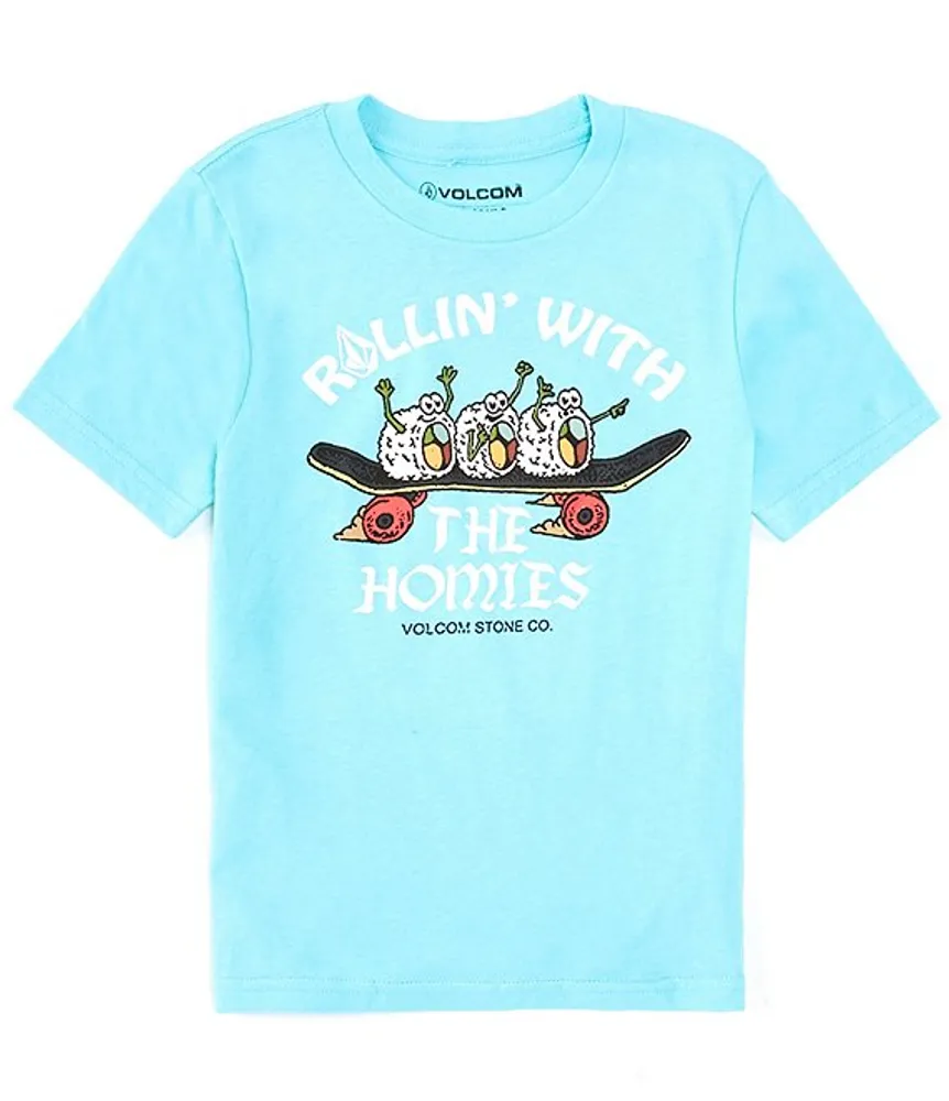 Volcom Little Boys 2T-7 Short Sleeve Fresh Catch T-Shirt