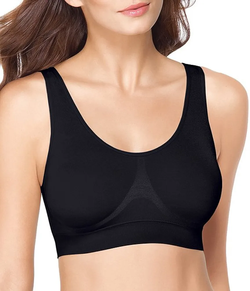 Buy Wacoal Women's Ultimate Side Smoother Wire Free Bra, Black at