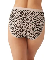 Wacoal Cheetah Understated Cotton Hi-Cut Panty