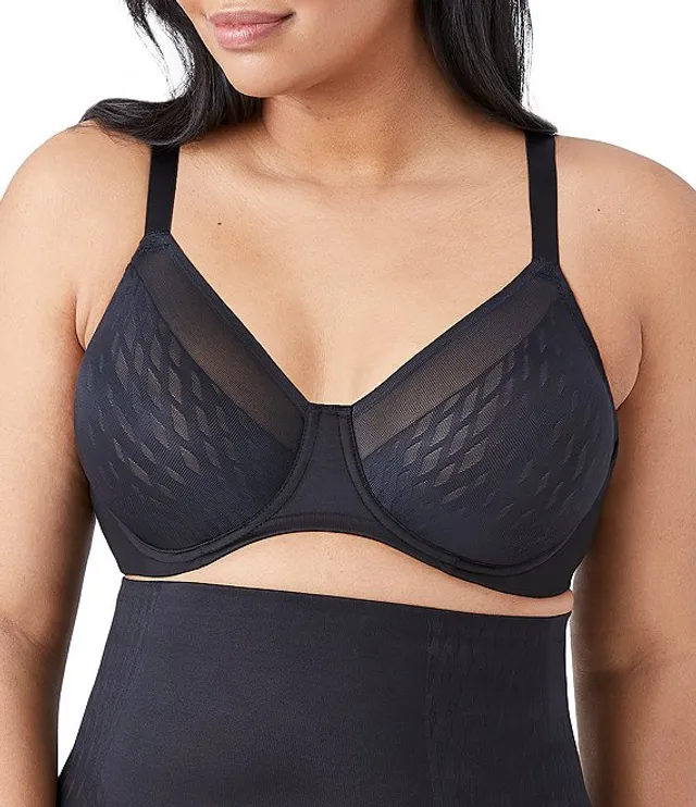 Soma Embraceable Signature Lace Unlined Perfect Coverage Bra, French Mauve
