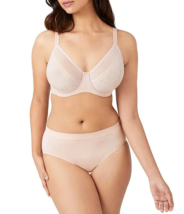 Warner's Warners Signature Support Cushioned Underwire for and Comfort  Unlined Full-Coverage Bra 35002A