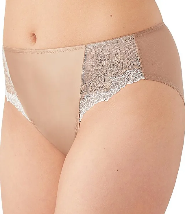 Wacoal Women's Side Note Hi Cut Brief Panty