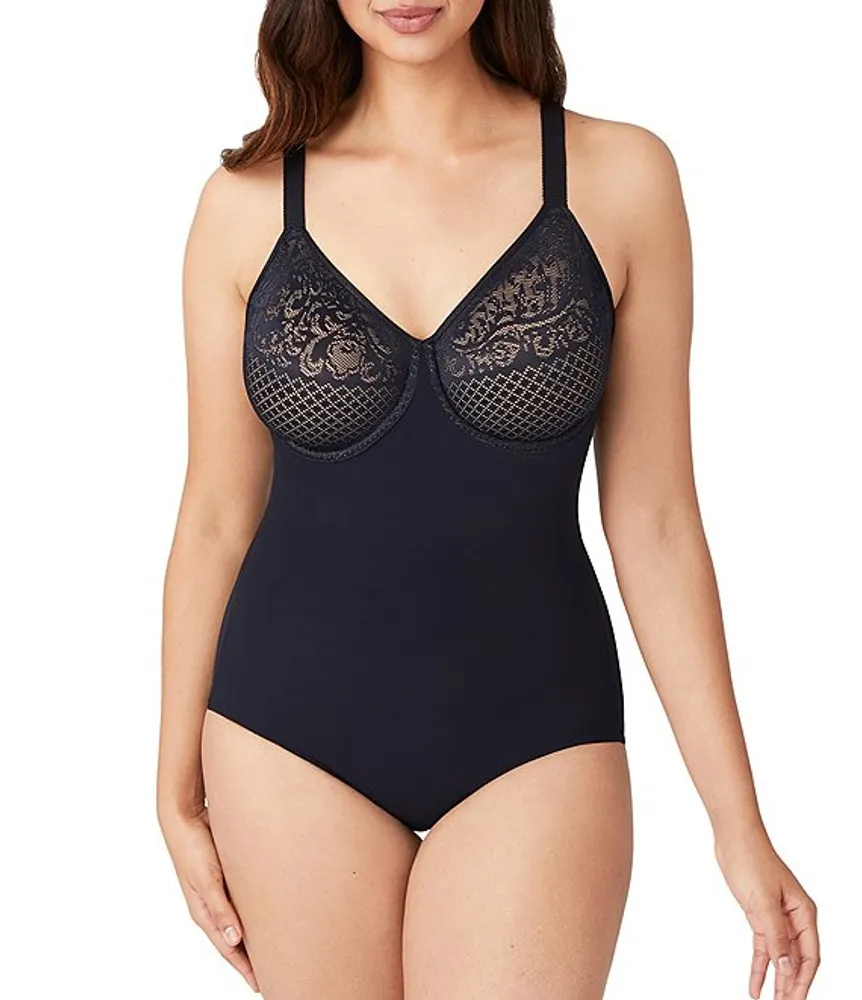Wacoal Visual Effects Body Briefer with Minimizer Bra