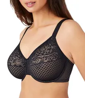 Wacoal Visual Effects Lace Underwire Full-Coverage Seamless Minimizer Bra