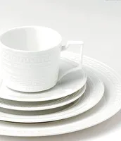 Wedgwood Intaglio Neoclassical Embossed Bone China 4-Piece Place Setting
