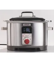 Wolf Gourmet 7 QT. Multi-Function Cooker with Red Knob
