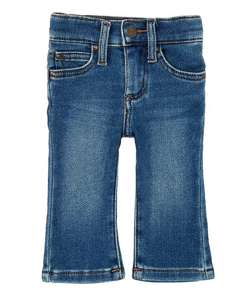 Wrangler® Baby Boys Newborn-24 Months Ropin' Knit-Like-Denim Western Jeans