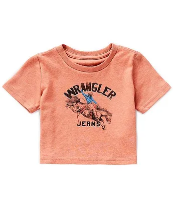 Wrangler® Baby Newborn-24 Months Short Sleeve Bronco Rider T-Shirt