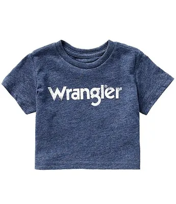 Wrangler® Baby Newborn-24 Months Short Sleeve Wrangler Logo T-Shirt