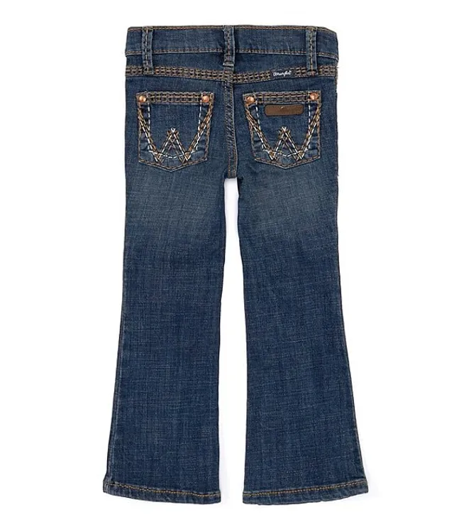 Wrangler® Little Girls 4-6X Nealy Western Bootcut Jeans