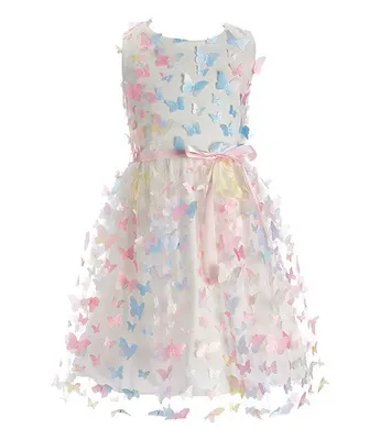 Xtraordinary Big Girls 7-16 3D Butterfly Print Dress