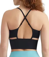 Yummie Kelly High Neck Longline Seamless Bralette