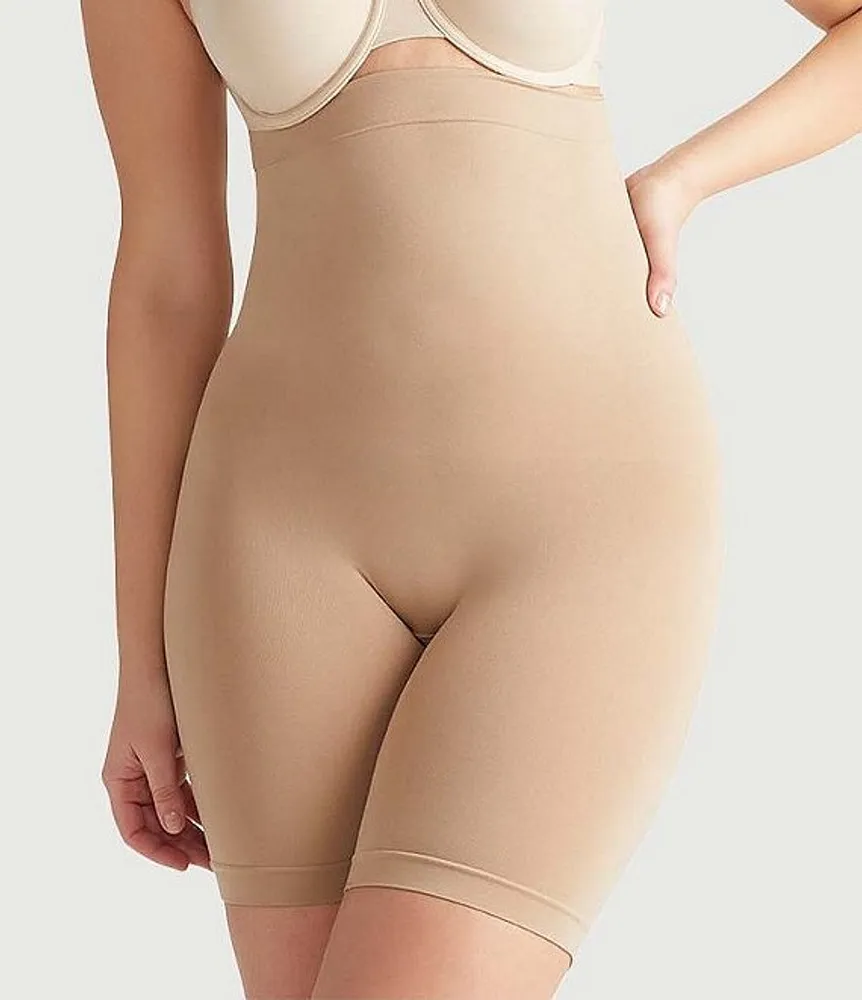 SPANX Shapewear for Women Thinstincts High-Waisted Mid-Thigh Shaping Short  (Regular and Plus Sizes)