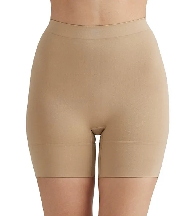 Yummie Ultralight Seamless Shaping Thong in Almond