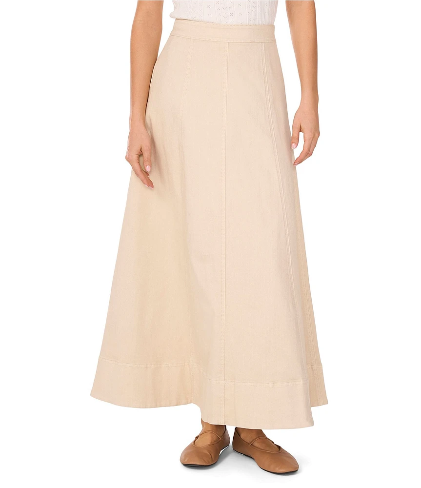 1. STATE Denim Maxi Skirt
