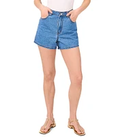 1. STATE Denim High Waisted Shorts