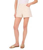 1. STATE Denim High Waisted Shorts