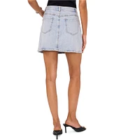 1. STATE Denim Pocket Pencil Mini Skirt