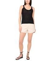 1. STATE Knit Scoop Neck Sleeveless Tank