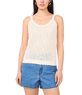 1. STATE Knit Scoop Neck Sleeveless Tank