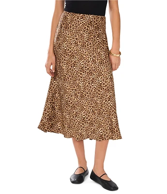 1. STATE Leopard Print Midi Skirt