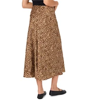 1. STATE Leopard Print Midi Skirt