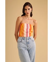 1. STATE Mid Rise Wide Leg Roll Cuff Denim Jeans
