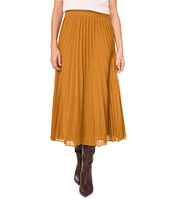 1. STATE Sunburst Pleated Midi Skirt