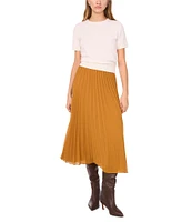 1. STATE Sunburst Pleated Midi Skirt