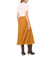 1. STATE Sunburst Pleated Midi Skirt