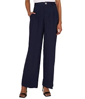 1. STATE Rumple Twill Button Detail Coordinating Wide Leg Pants