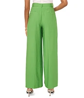 1. STATE Rumple Twill Button Detail Coordinating Wide Leg Pants