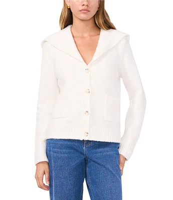 1. STATE V-Neck Long Sleeve Button Down Cardigan