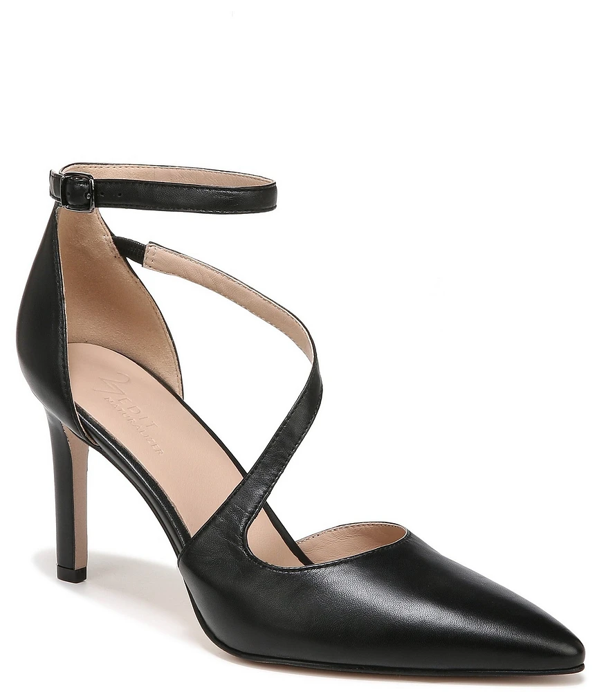 Naturalizer 27 EDIT Abilyn Leather Ankle Strap d'Orsay Pumps