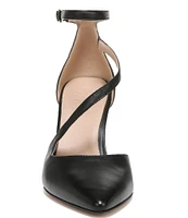 Naturalizer 27 EDIT Abilyn Leather Ankle Strap d'Orsay Pumps