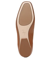 Naturalizer 27 EDIT Carla Leather Square Toe Casual Ballet Flats