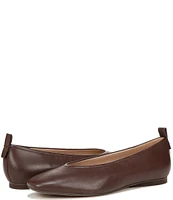 Naturalizer 27 EDIT Carla Leather Square Toe Casual Ballet Flats