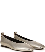 Naturalizer 27 EDIT Carla Leather Square Toe Casual Ballet Flats