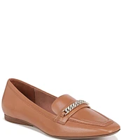 Naturalizer 27 EDIT Clive Leather Chain Detail Slip-On Loafers