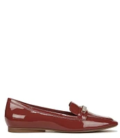 Naturalizer 27 EDIT Clive Patent Leather Chain Detail Slip-On Loafers