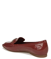 Naturalizer 27 EDIT Clive Patent Leather Chain Detail Slip-On Loafers