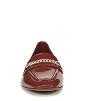 Naturalizer 27 EDIT Clive Patent Leather Chain Detail Slip-On Loafers