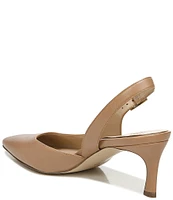 Naturalizer 27 EDIT Felicia Leather Slingback Dress Heels