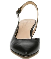 Naturalizer 27 EDIT Felicia Leather Slingback Dress Heels