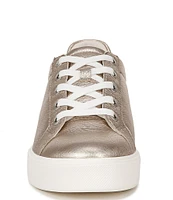 Naturalizer 27 EDIT Marisol Metallic Leather Lace-Up Sneakers