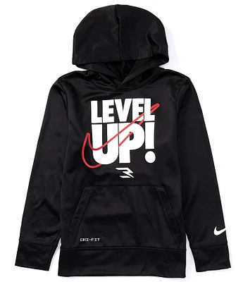 3Brand By Russell Wilson Big Boys 8-20 Long Sleeve Level Up Graphic Hoodie