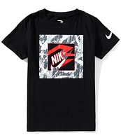 3BRAND By Russell Wilson Big Boys Short Sleeve Paint Stroke Mashup Graphic T-Shirt